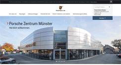 Desktop Screenshot of porsche-muenster.de