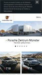 Mobile Screenshot of porsche-muenster.de